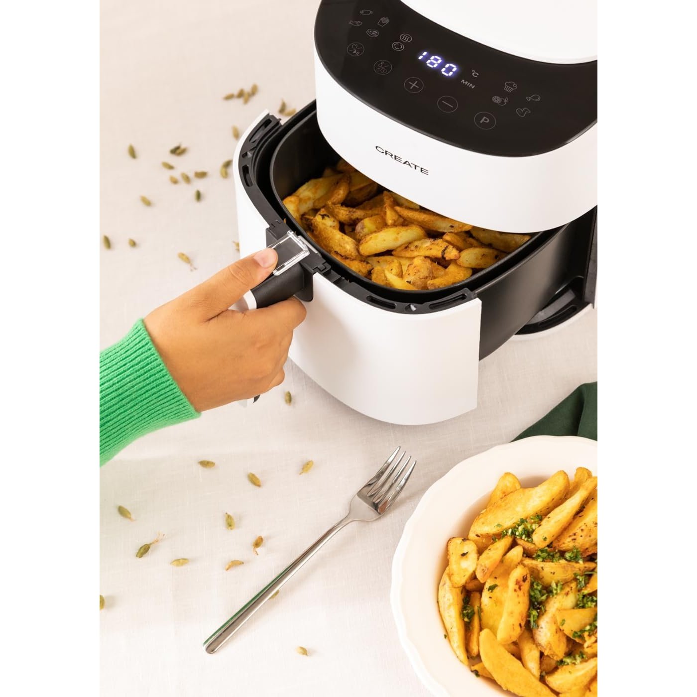 Create - Airfryer Pro Compact 3.5L White / 1300W