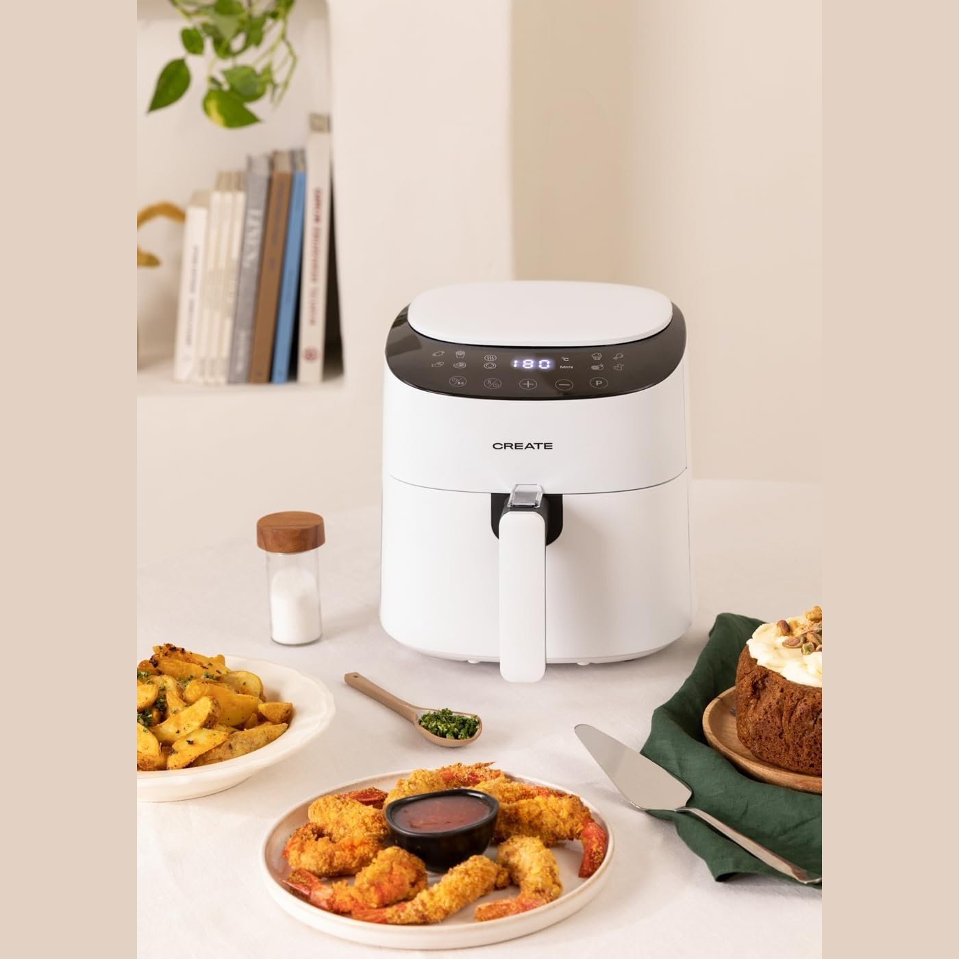 Create - Airfryer Pro Compact 3.5L White / 1300W