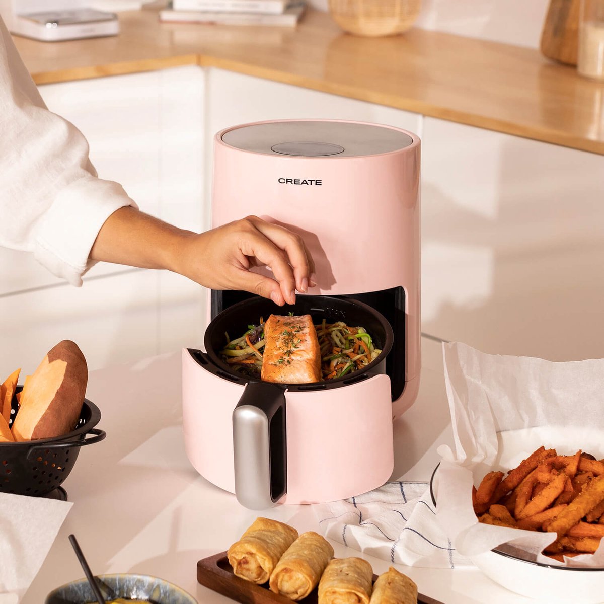 Create - Airfryer 1.5L / 900W Pink