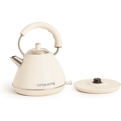 Create - Electric Water Kettle 1L Off White / Fast Boiling