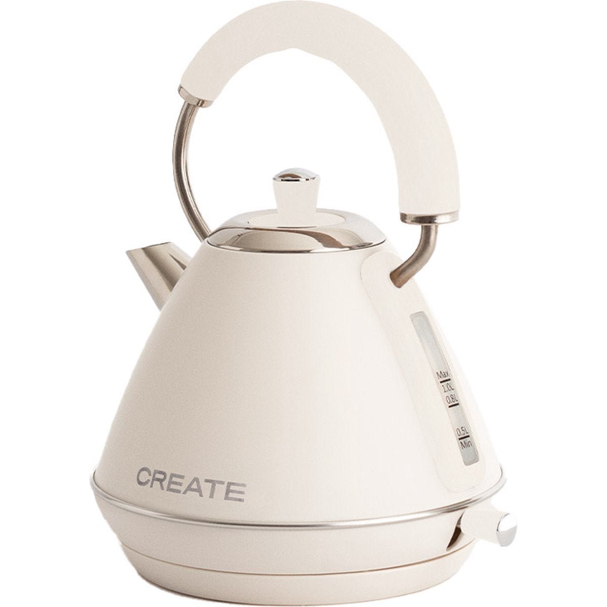 Create - Electric Water Kettle 1L Off White / Fast Boiling