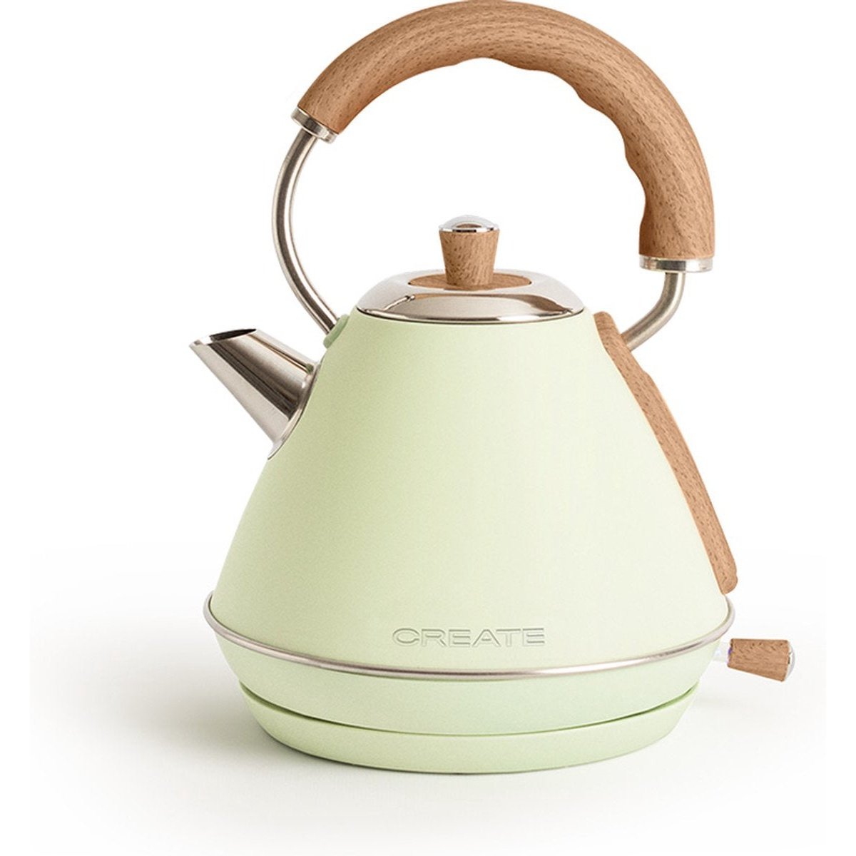 Create - Electric Water Kettle 1L Pastel Green / Fast Boiling