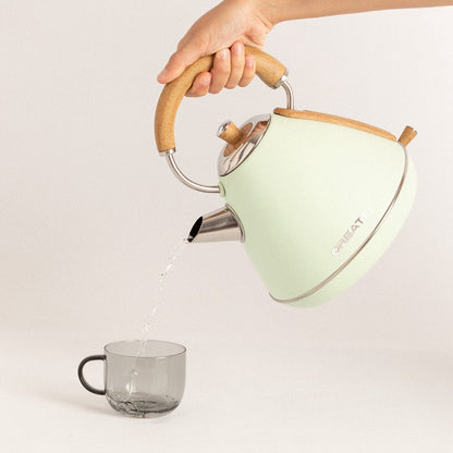 Create - Electric Water Kettle 1.7L Green / Fast Boiling / 2200W