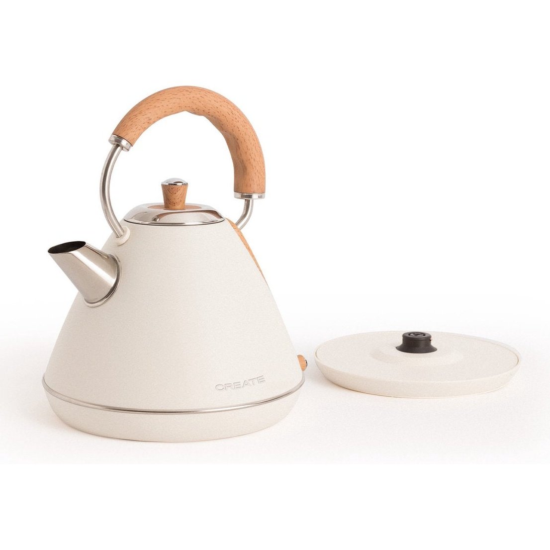 Create - Electric Water Kettle 1.7LWhite / Fast Boiling / 2200W