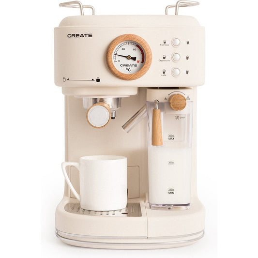 Create - Thera Matt ProEspresso Machine / Beige /1250W / 20bar