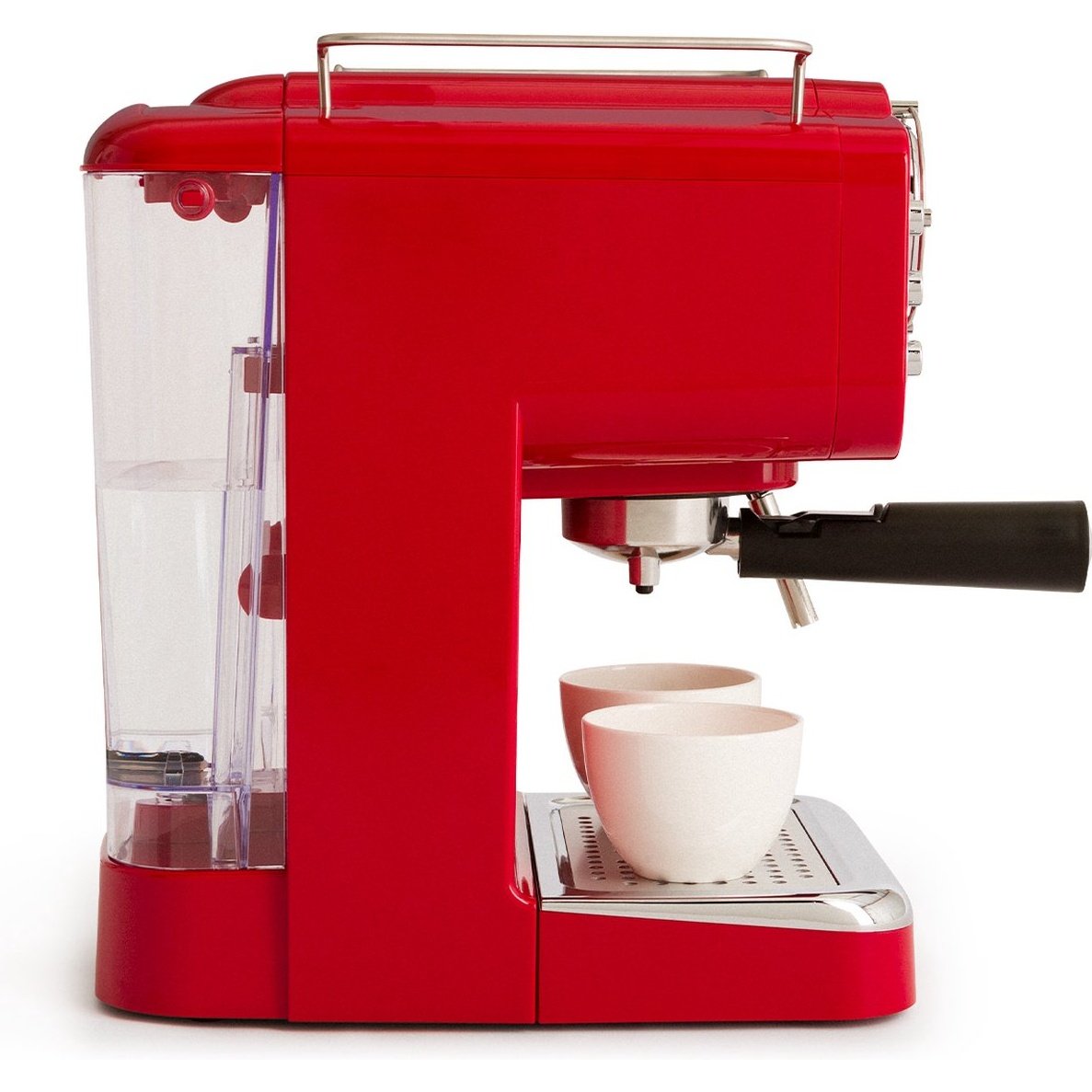 Create - Thera Matt Retro Express Coffee Maker / Red / 1100 W