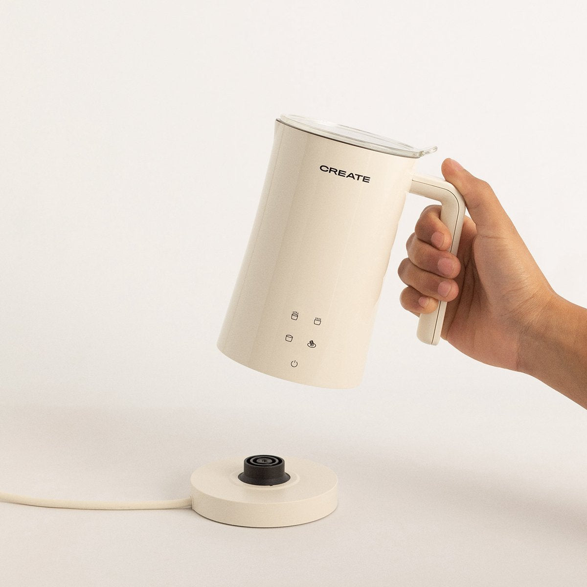 Create - Milk Frother Studio / 580ml / Off White