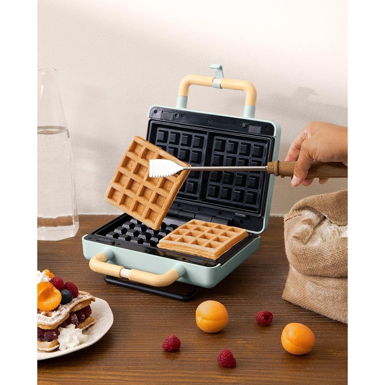 Create - Stone 3 In 1 Studio / Sandwich / Waffle Grill / Blue