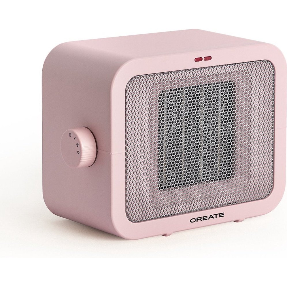 Create - Warm Box Ceramic Space Heater / 1500 W / Pastel Pink