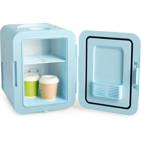 Create - Fridge Mini Box - Mini Fridge For Cosmetics 4L / Cold And Warm / Pastel Blue