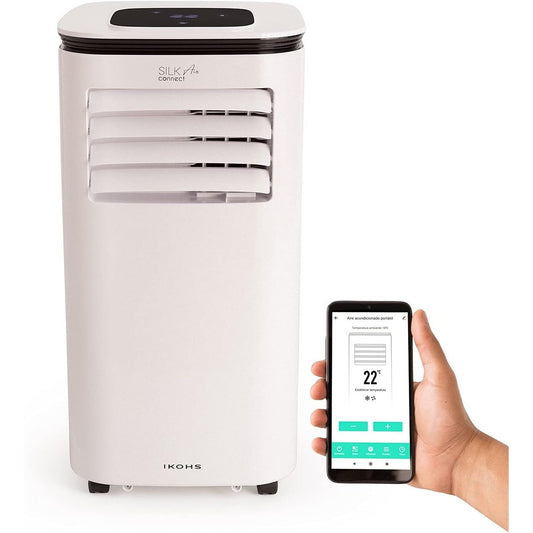 Create - Silkair Connect Portable Air Conditioner 9000btu / Remote Control / Wifi / White