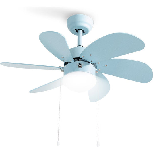 Create - Windlight Easy Ceiling Fan 53w Silent Ã˜86 Cm / 3 Speeds / Summer Winter Function (With Light)