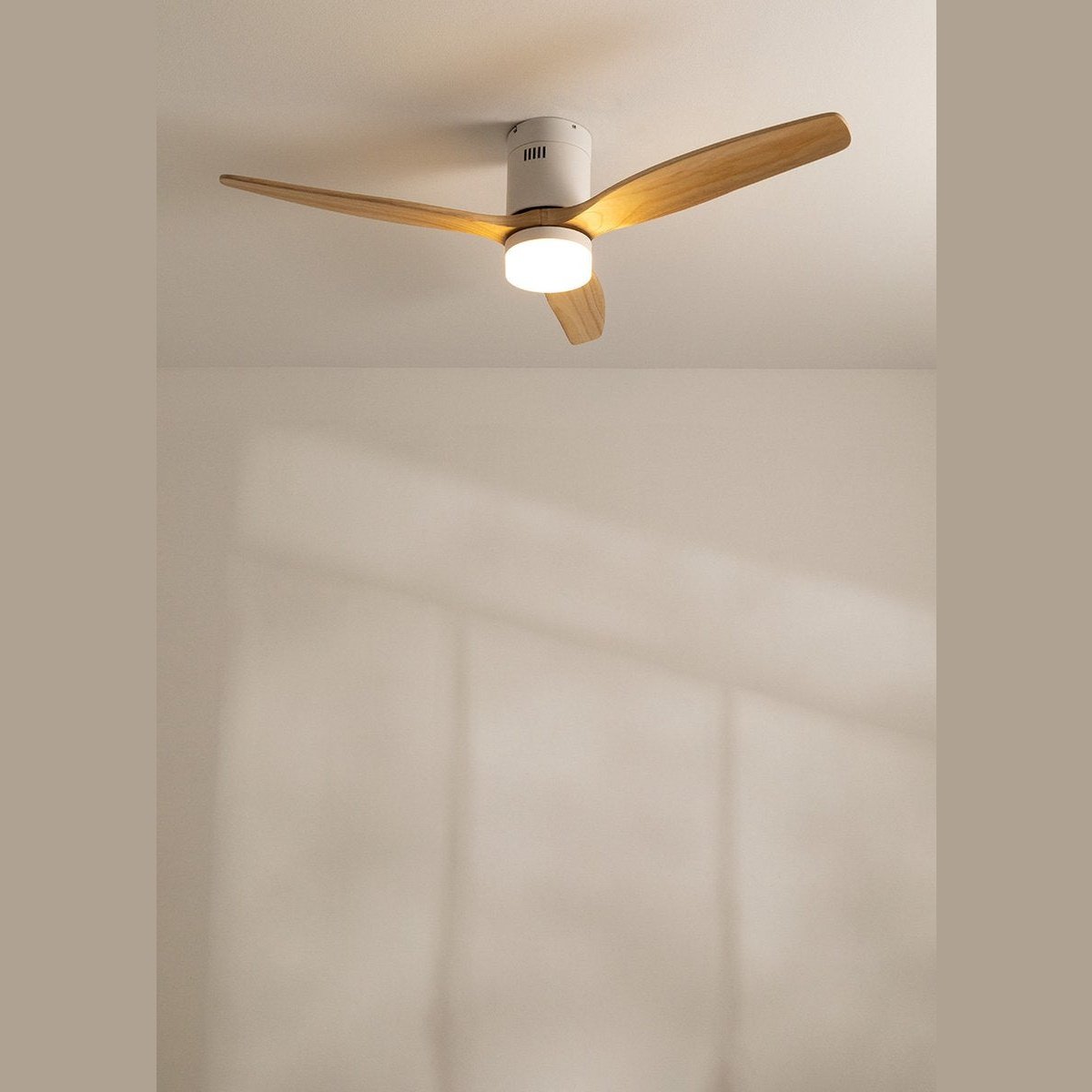 Create - Windcalm Dc Stylance White - Ceiling Fan ( With Light )