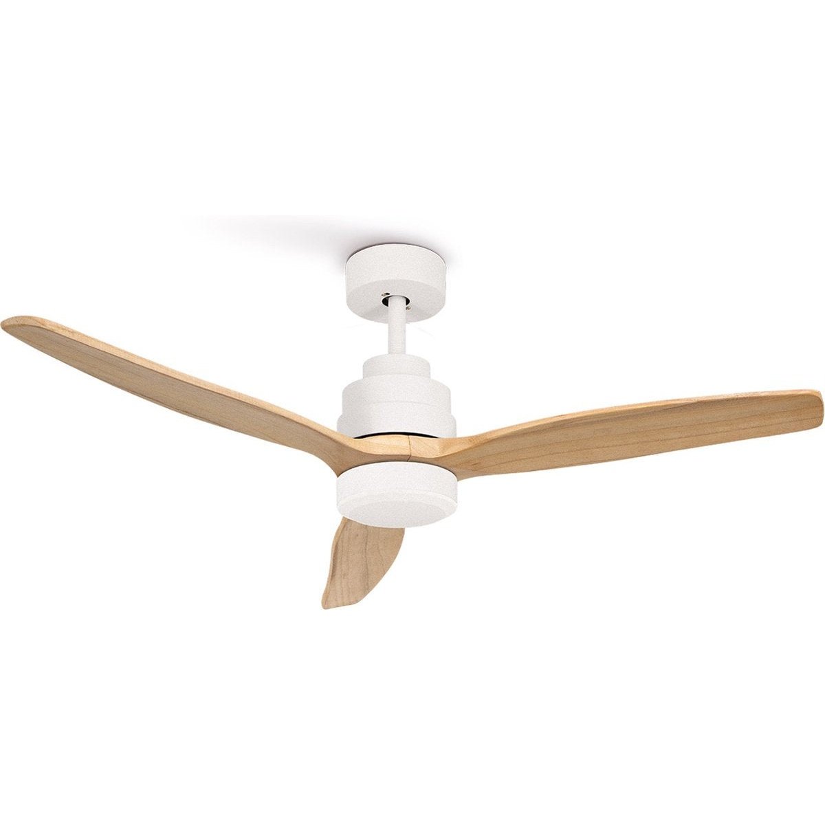 Create - Windstylance Dc White - Ceiling Fan - Ceiling Fan With Remote Control - 6 Speeds ( With Light )