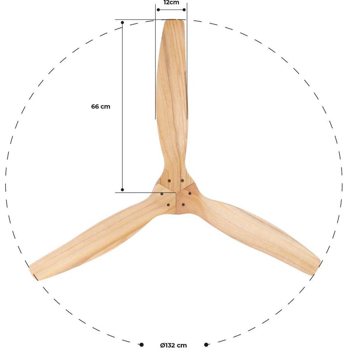 Create - Windwood - Ultra-quiet Ceiling Fan