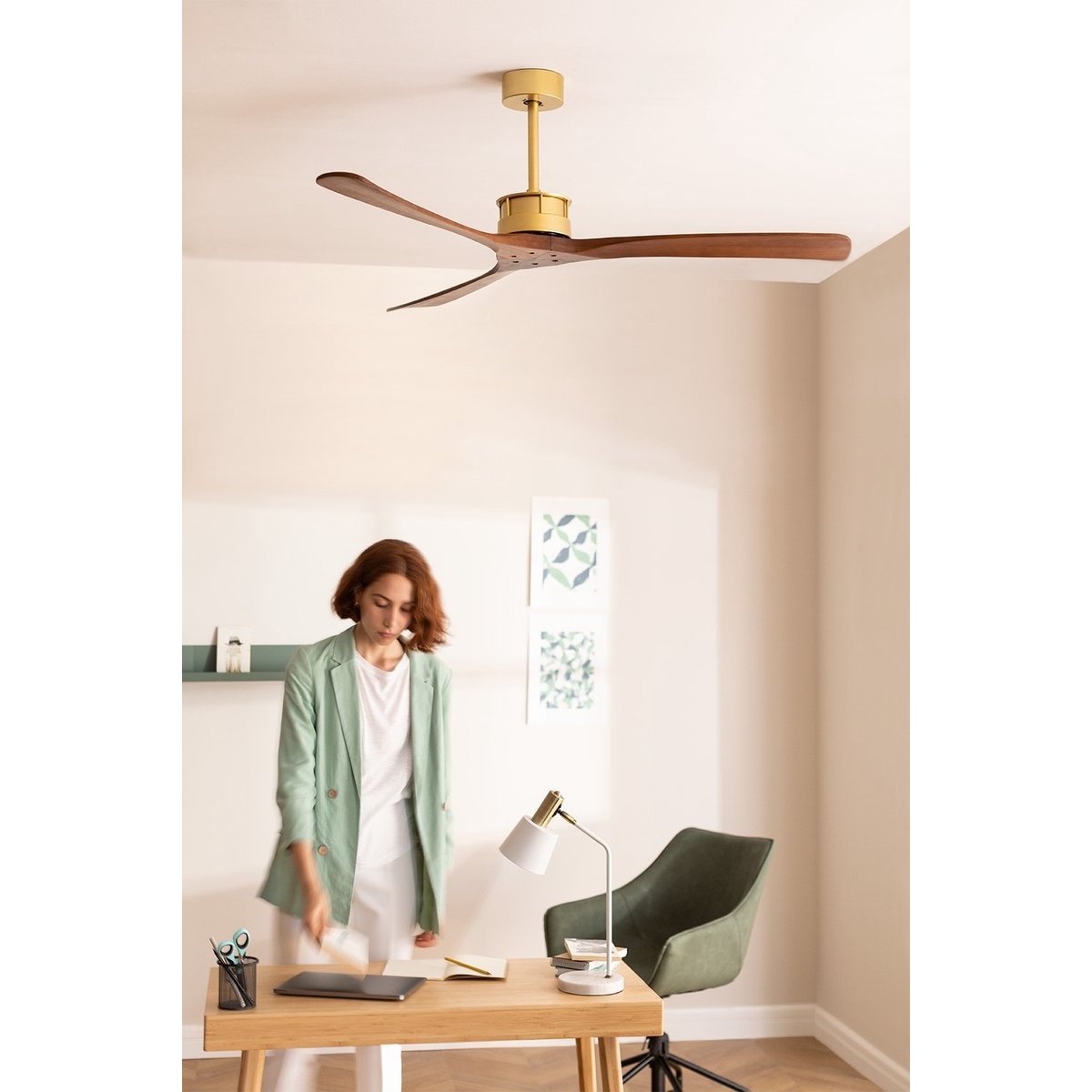 Create - Wind Large Dc - Ultra-quiet Xl 40 W Dc Ceiling Fan