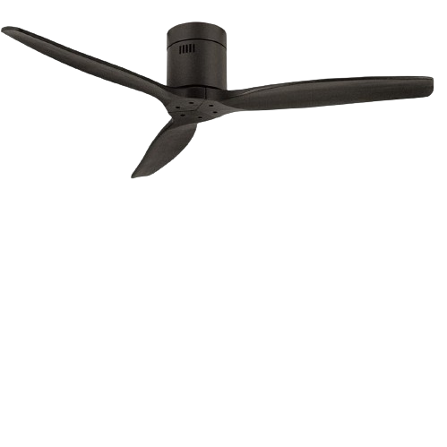 Create - Windcalm Ceiling Fan / All Black With Remote Control / Summer And Winter Operations