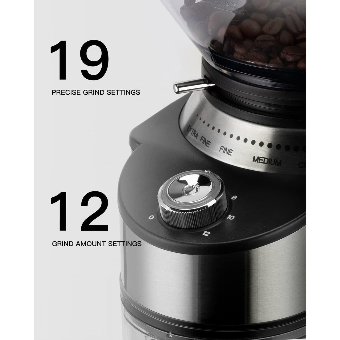 Boly - Electric Conical Burr Coffee Grinder