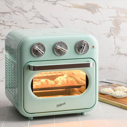 Oldscool - Compact Oven With Retro Look 16L / Mint Green / 1300W