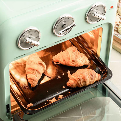 Oldscool - Compact Oven With Retro Look 16L / Mint Green / 1300W