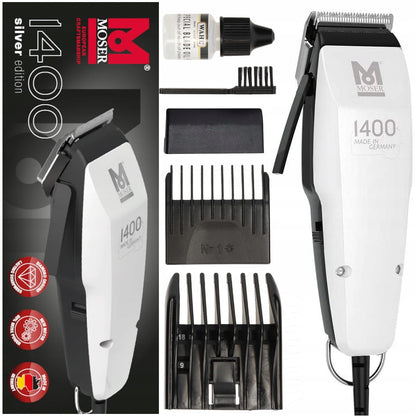 Moser - Hair Clippers Edition 1400 (Silver) / Mo.1400-0458