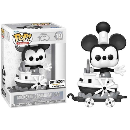 FunkoPop - Train: Disney 100 / Mickey In Steamboat Car / Amazon Exclusive