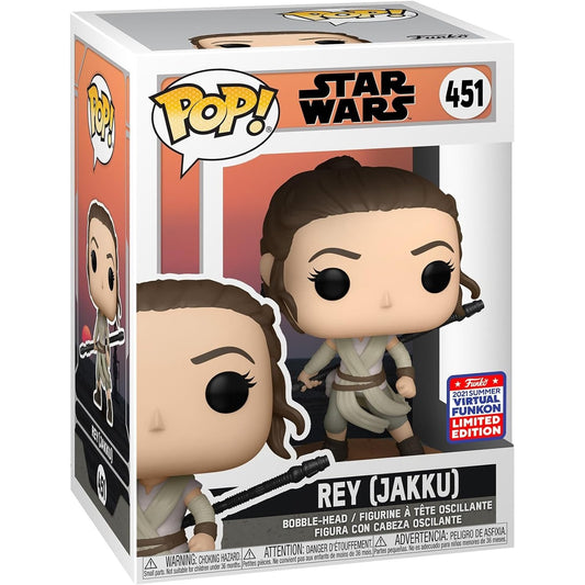 Funko Pop - Star Wars Rey (Jakku) 2021 Summer Convention Exclusive Figure #451