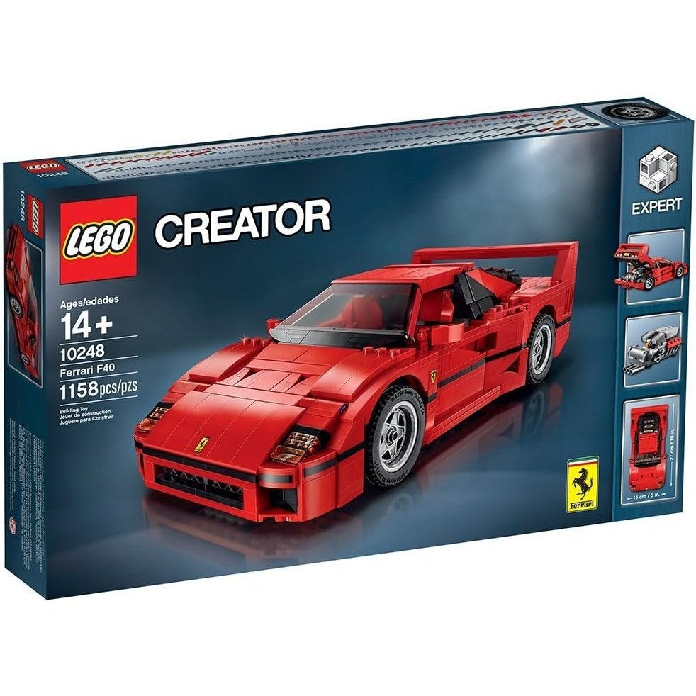 Lego - Creator Expert Ferrari F40 10248 Construction Set