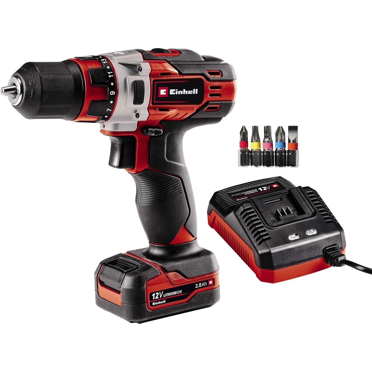 Einhell - TE-CD 12/1 Li Cordless Drill (Li-Ion/ 12 V)