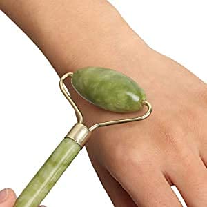 Thari - Jade Roller With Anti-Ageing Green Jade Stone Massage Tool