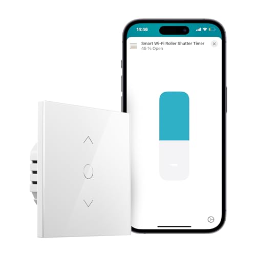 Meross - WLAN Roller Shutter Switch Compatible with HomeKit & Smart Light