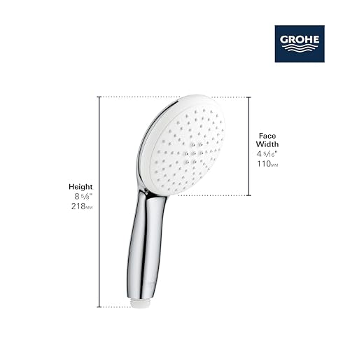 GROHE - Tempesta 2-Spray Hand Shower, Round, 1.5 GPM, Chrome