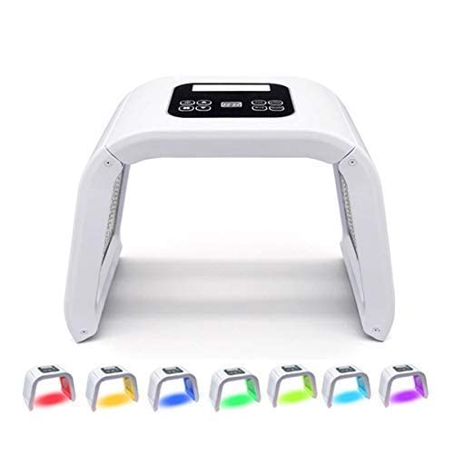 Omanle LED Facial Photon Therapy Device in white color designed for light therapy treatments on the face