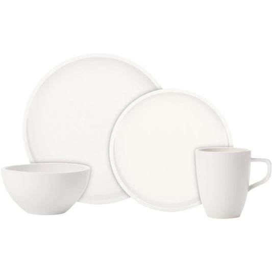 Villeroy & Boch - Artesano Dinner Set For 2, 8 Pieces, Premium Porcelain, White