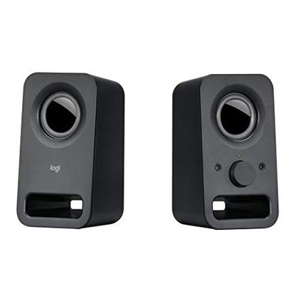 Logitech - Z150 Multimedia Speakers with Stereo Sound for Multiple Devices