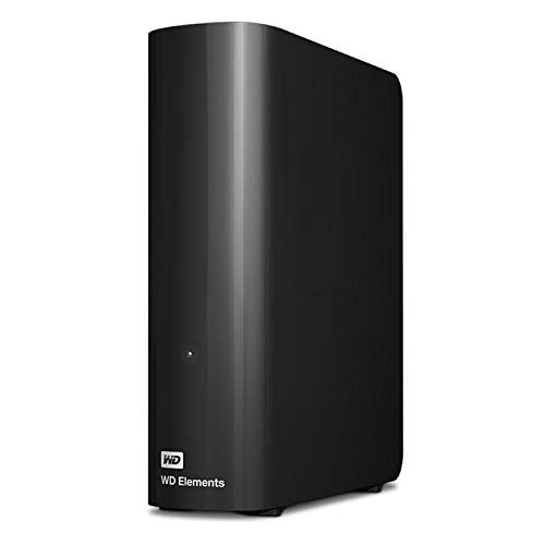 External hard drive with 16 TB storage capacity, featuring USB 1.1 interface and plug-and-play functionality, designed for personal use and compatible with both Windows PCs and Macs.