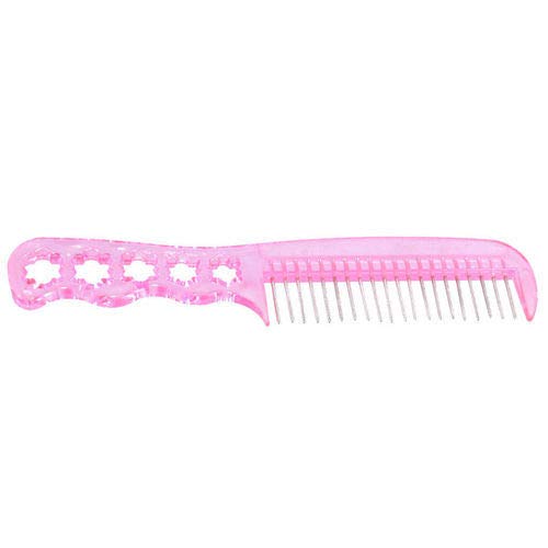 Ritzkart - Tangle Free Steel Pin Comb For Hair Wig/Extension, Black