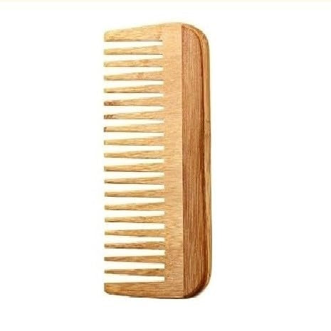 Kolkata Saree Warehouse - Organic Neem Wood Comb For Hair Growth