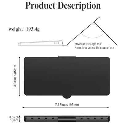 Universal - Ultra Light Portable Mini Wireless Keyboard with Adjustable Stand