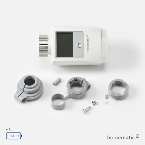 Homematic IP - Smart Home Radiator Thermostat, Digital Heating Control via App