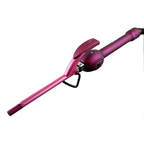 Jindin - 1/2 Inch Ceramic Tourmaline Curling Wand Iron For Long & Short Hair