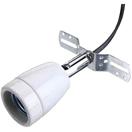 Kamas - E27 400W Reptile Ceramic Heat Lamp Holder With Switch