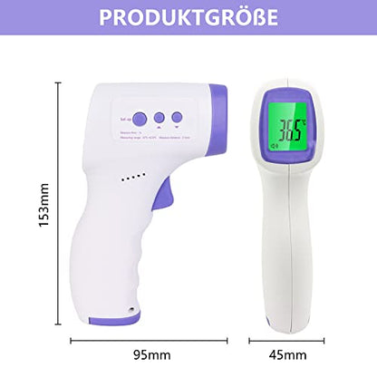 GERUI - Contactless Forehead Thermometer for Adults and Babies