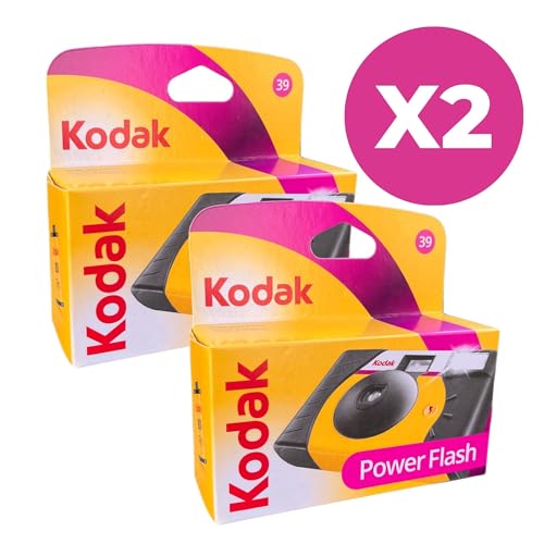 Kodak - Disposable Camera Multipack With 2X Power Flash & Photography Tips Card