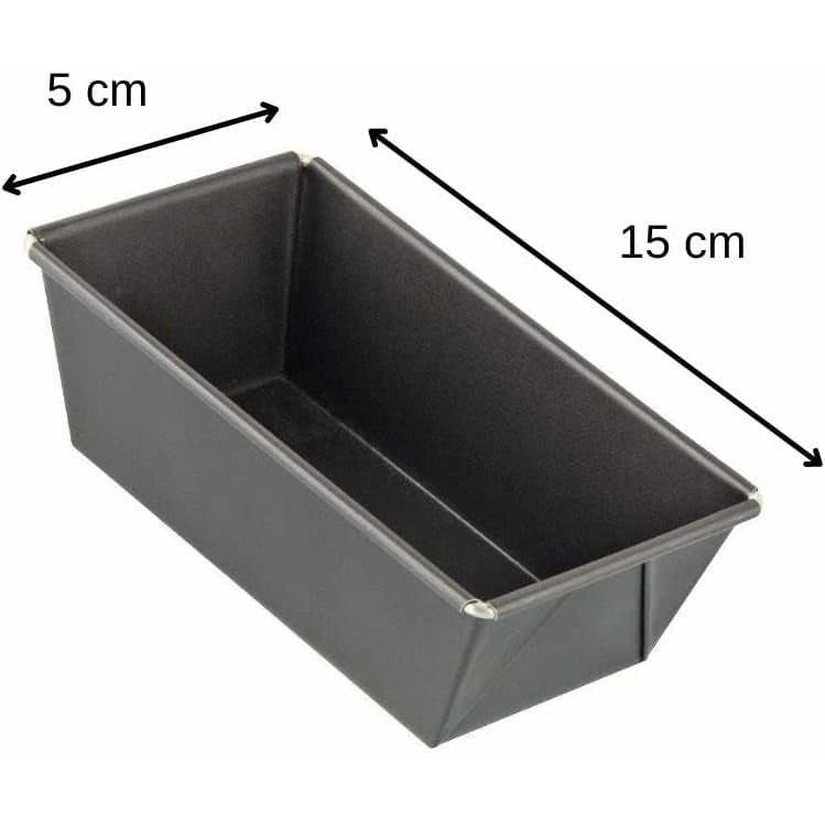 Zenker - Special Mini Baking Tin, Black, 16 Cm X 8.5 Cm X 5 Cm