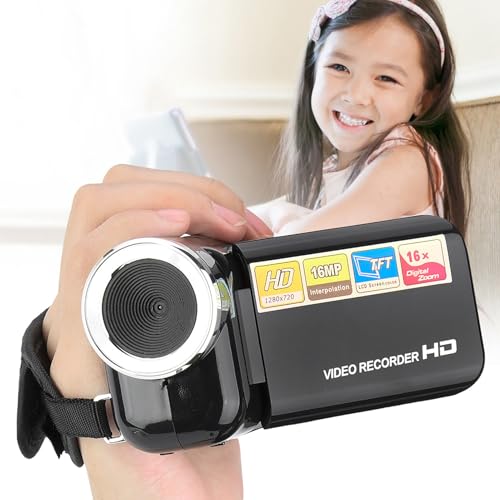 Vbestlife - 16X HD Digital Video Camera for Kids with TFT LCD Screen