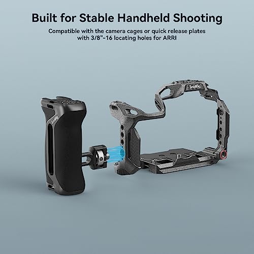 SmallRig - Adjustable Side Handle for ARRI Camera Cages with Cold Shoe