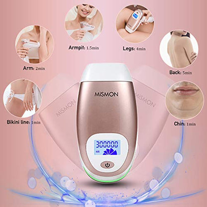 MiSMON - IPL Hair Removal Device for Women/Men with Skin Color Sensor