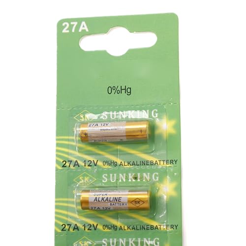 Shuade 27A 12V Alkaline Battery 5/10pcs Pack - Long Lasting & Stable Power for Flash Triggers, Igniters