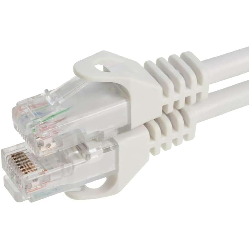 Cables Direct Online - Cat5E 1.5Ft Ethernet Patch Cable, 350Mhz, White